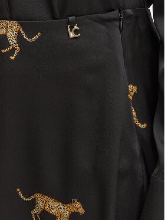 LOLA CASADEMUNT Spódnica maxi LS2608008 Czarny Regular Fit