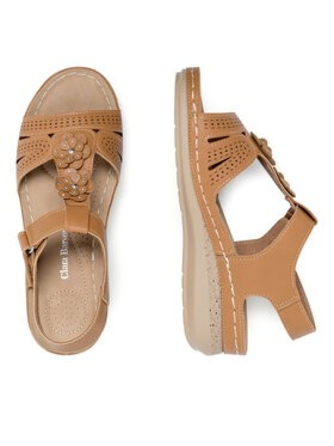 Clara Barson Sandały WYL0510-20 Brązowy