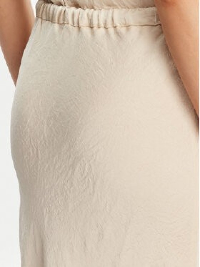 Marella Spódnica midi No 2513101055 Écru Regular Fit