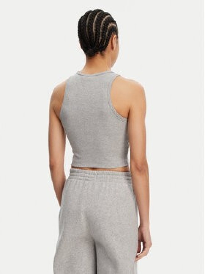 adidas Top Essentials IY9649 Szary Slim Fit