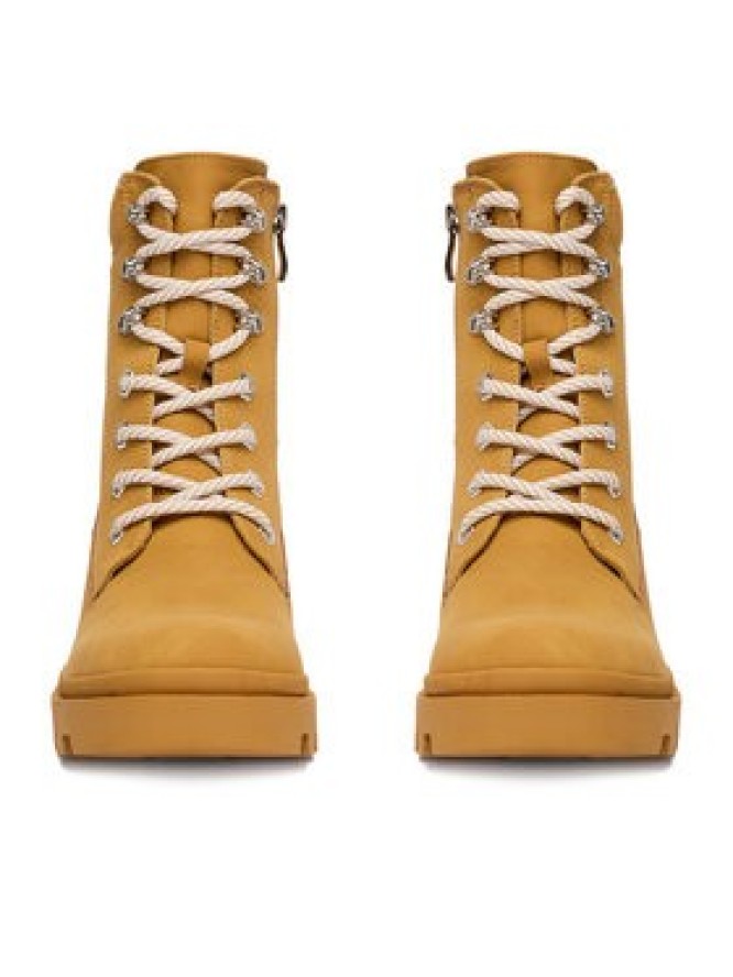 DeeZee Trzewiki 23880A-2-CAMEL PU Brązowy