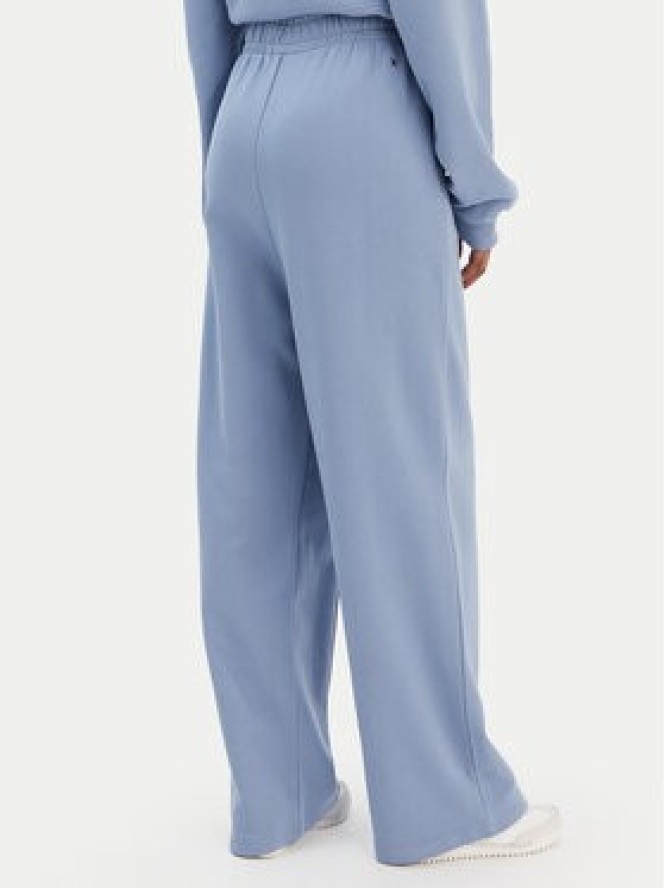 Tommy Hilfiger Spodnie dresowe Script WW0WW48784 Niebieski Relaxed Fit