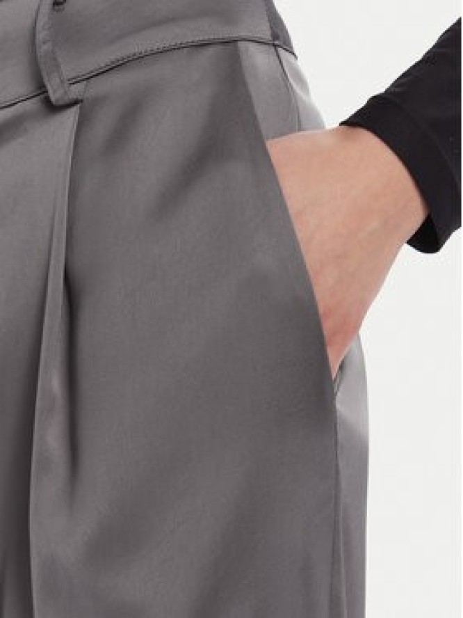 Rinascimento Spodnie palazzo CFC0124993003 Szary Wide Leg