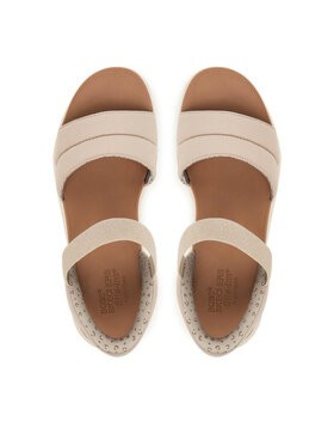 Skechers Sandały BOBS Sun Ray 114413/TPE Beżowy
