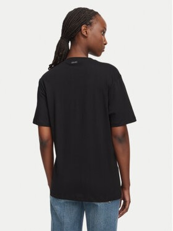 Liu Jo T-Shirt WF6324 J0088 Czarny Regular Fit