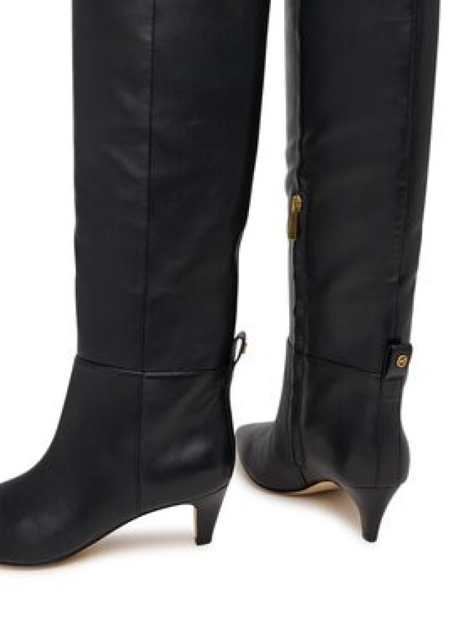 MICHAEL Michael Kors Kozaki Daniela Kitten 40F6DNMB5L Czarny