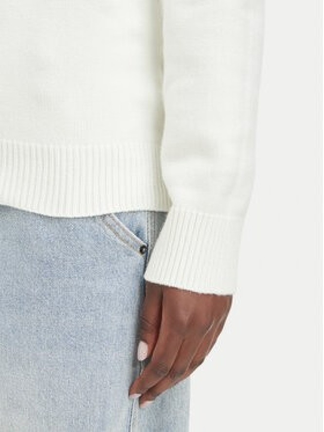 Guess Sweter W6BR84 Z1927 Kremowy Regular Fit