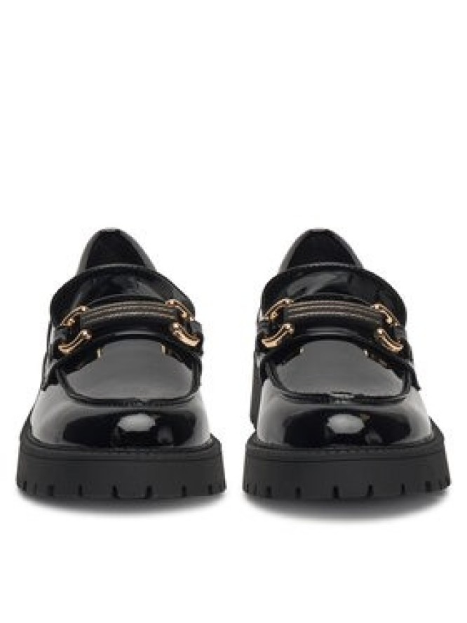 DeeZee Loafersy 23038T235 Czarny
