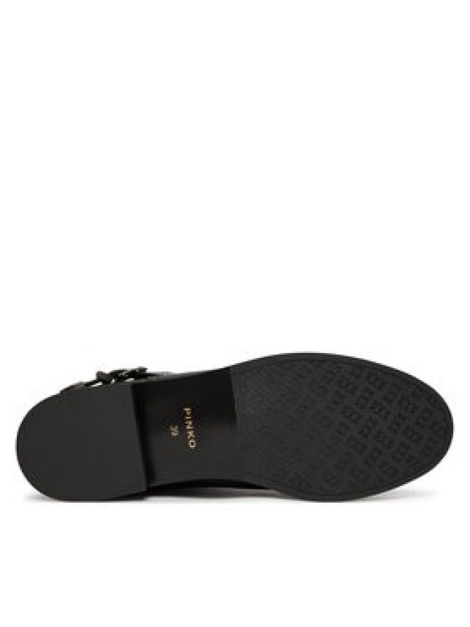 PINKO Oficerki Cheval 02 SD0635P001 Czarny