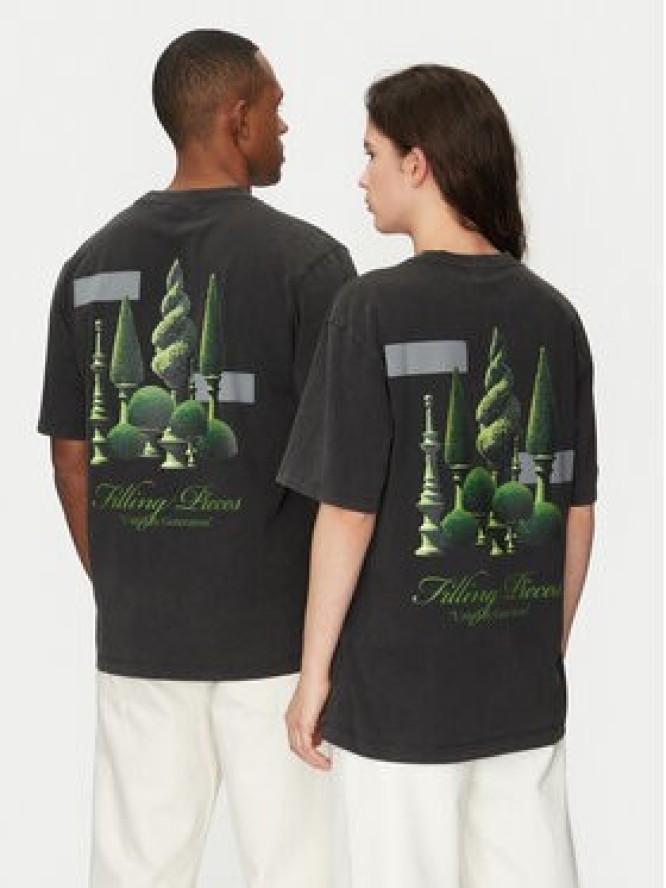 Filling Pieces T-Shirt Unisex Topiary 7449984 Szary Regular Fit