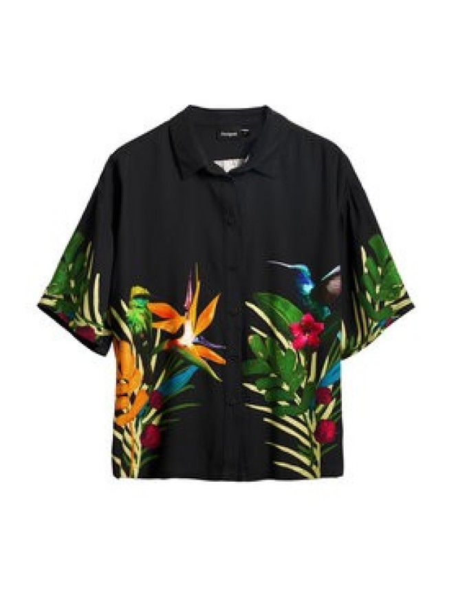 Desigual Koszula Artemisa 25SWCW39 Czarny Regular Fit