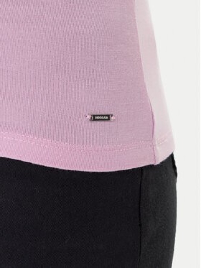 Morgan Top 192-BARBA.N Różowy Slim Fit