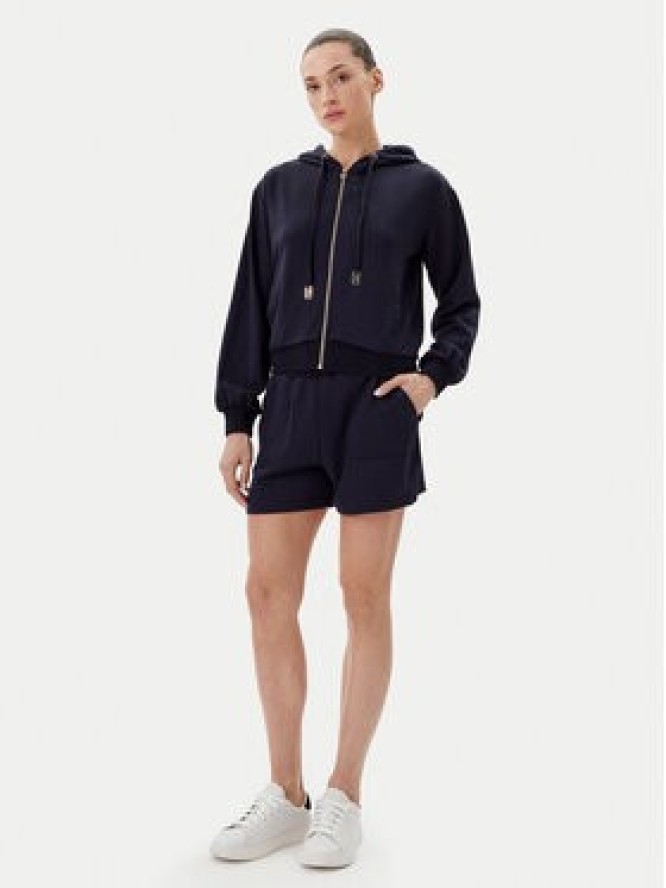 Gaudi Szorty materiałowe 511BD24007 Granatowy Regular Fit