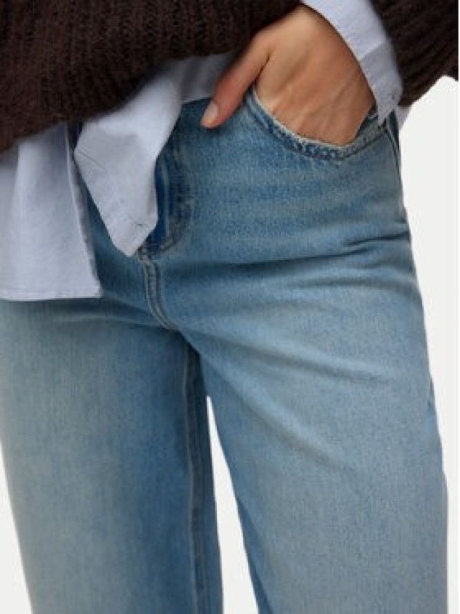 Vero Moda Jeansy Billie 10351773 Niebieski Barrel Fit