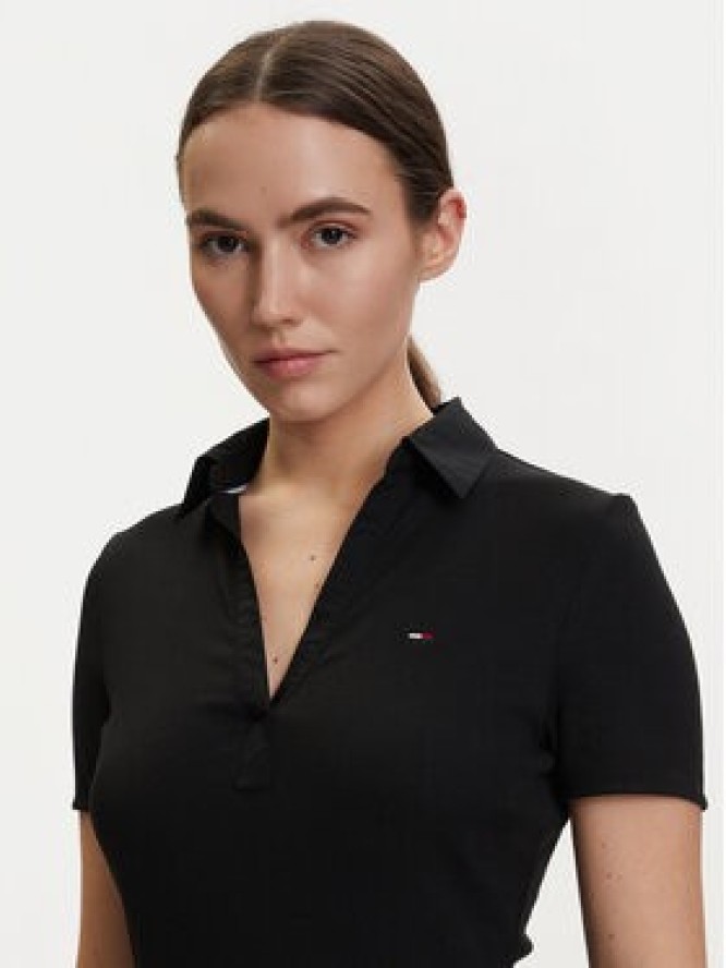 Tommy Jeans Sukienka codzienna DW0DW22331 Czarny Slim Fit