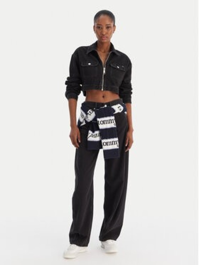 Tommy Jeans Jeansy DW0DW22522 Czarny Barrel Fit