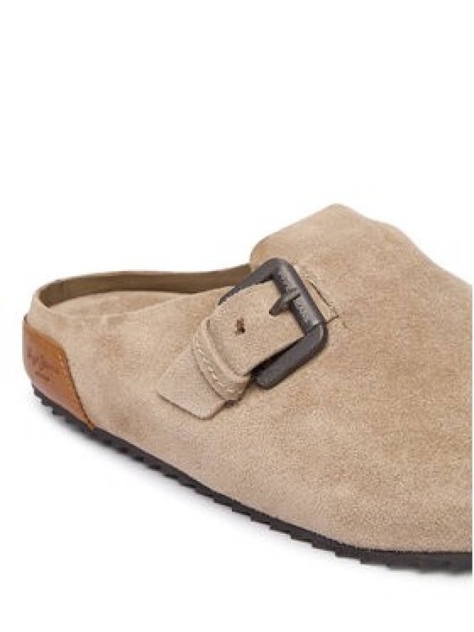 Pepe Jeans Klapki Corby Clog W PLS900001 Beżowy