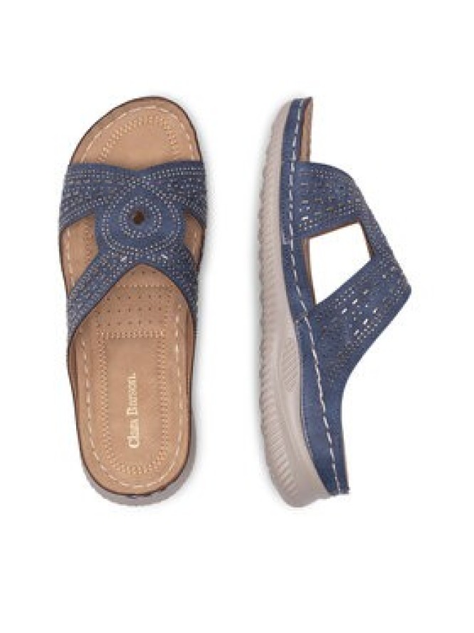 Clara Barson Klapki WYL05010-30 Niebieski