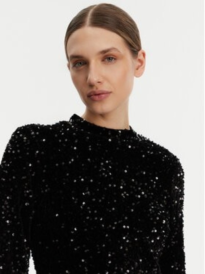 DKNY Sukienka koktajlowa P4ID6XQY Czarny Regular Fit