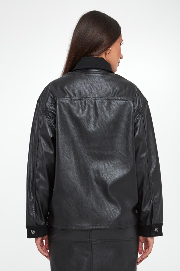 Kurtka damska z ekoskóry LIU JO