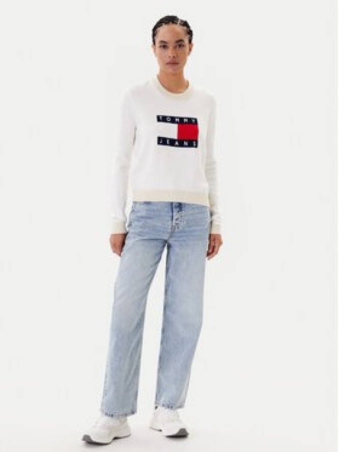 Tommy Jeans Jeansy Layla DW0DW20498 Niebieski Straight Fit