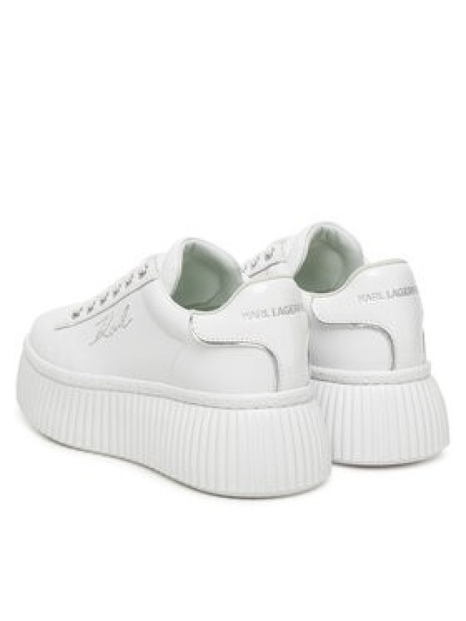 KARL LAGERFELD Sneakersy KL42318E Biały