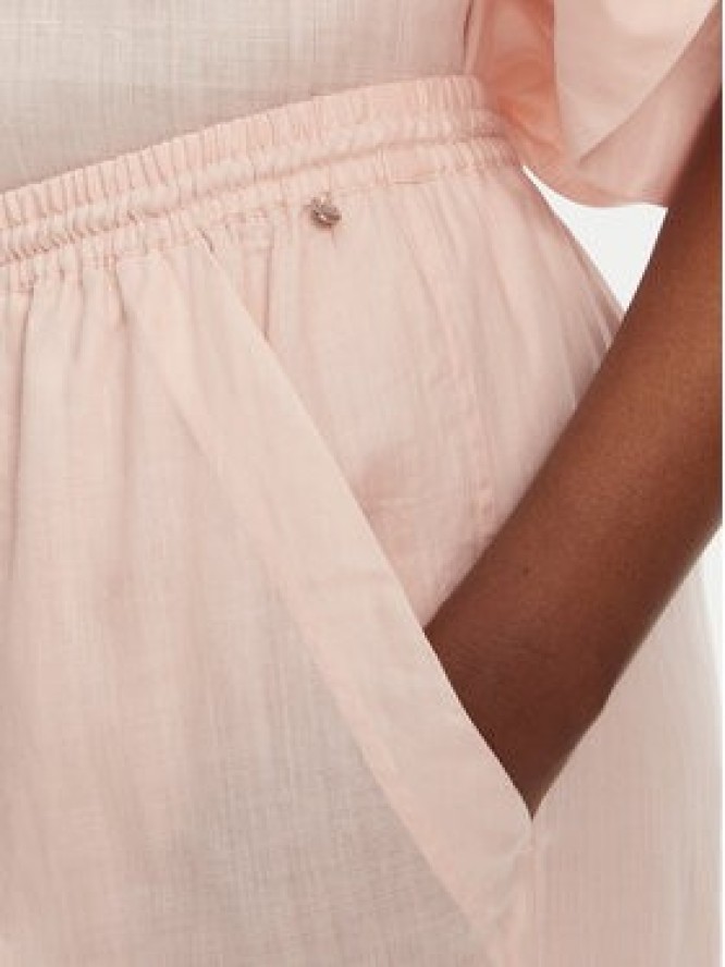 BOSS Spodnie materiałowe C_Tanjet 50537916 Różowy Regular Fit