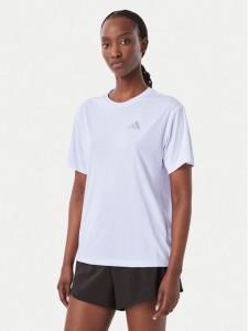 adidas Koszulka techniczna Adi365 Running Essentials KG3226 Fioletowy jasny Regular Fit