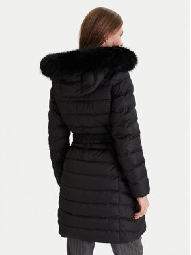 Geox Kurtka puchowa Catria W5626F T3152 F9000 Czarny Slim Fit