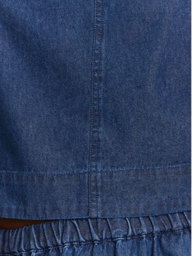 Pieces Top Tenim 17157936 Granatowy Regular Fit