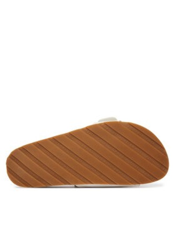Tommy Hilfiger Klapki Cork Footbed Slip-On FW0FW09344 Biały