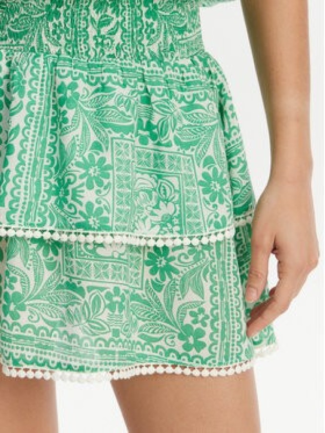 Melissa Odabash Sukienka letnia Keri Zielony Regular Fit