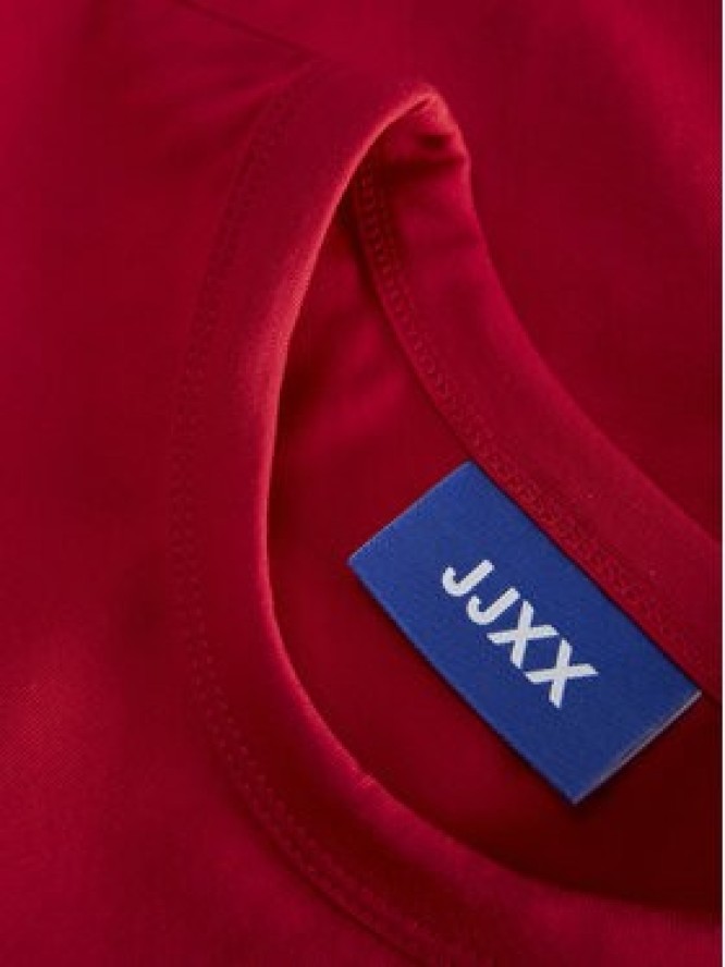 JJXX T-Shirt Gigi 12277657 Czerwony Stretch Fit