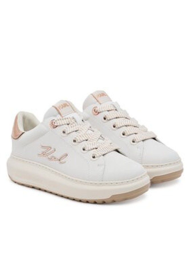 KARL LAGERFELD Sneakersy KL67518A Biały