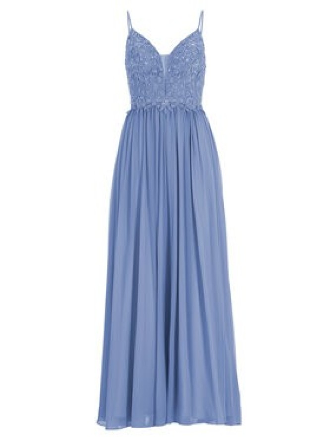 Hey Kyla Sukienka wieczorowa 5AI082HK Niebieski Regular Fit