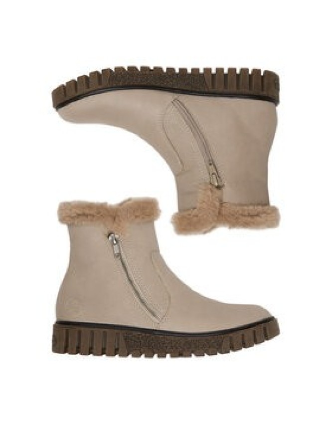 Rieker Botki Y3481-60 Beżowy