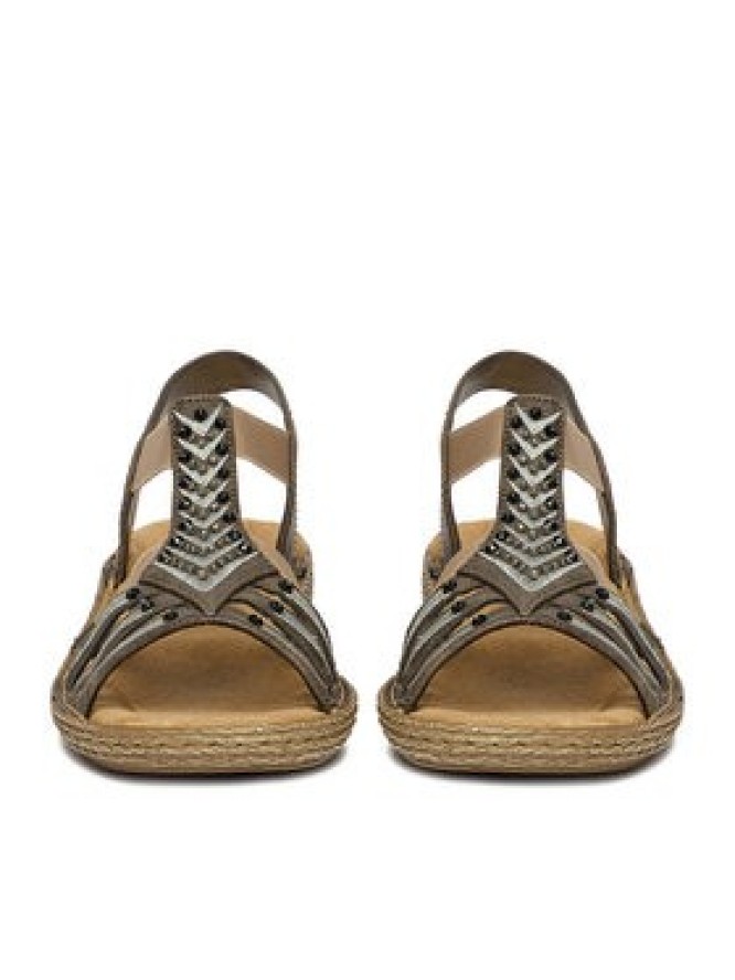 Rieker Sandały CEO-65861-45 Szary