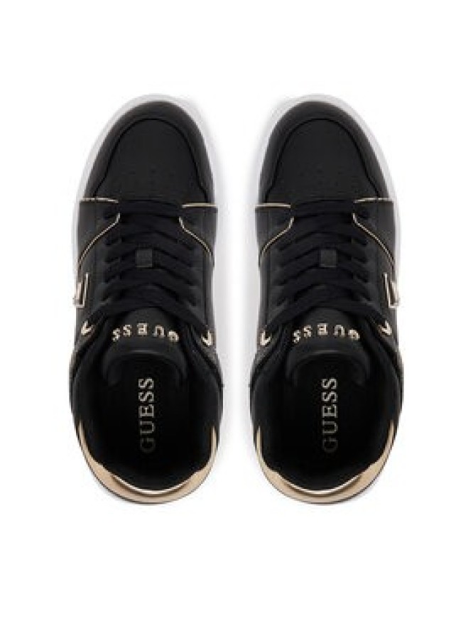Guess Sneakersy FLTDEL FAL12 Czarny