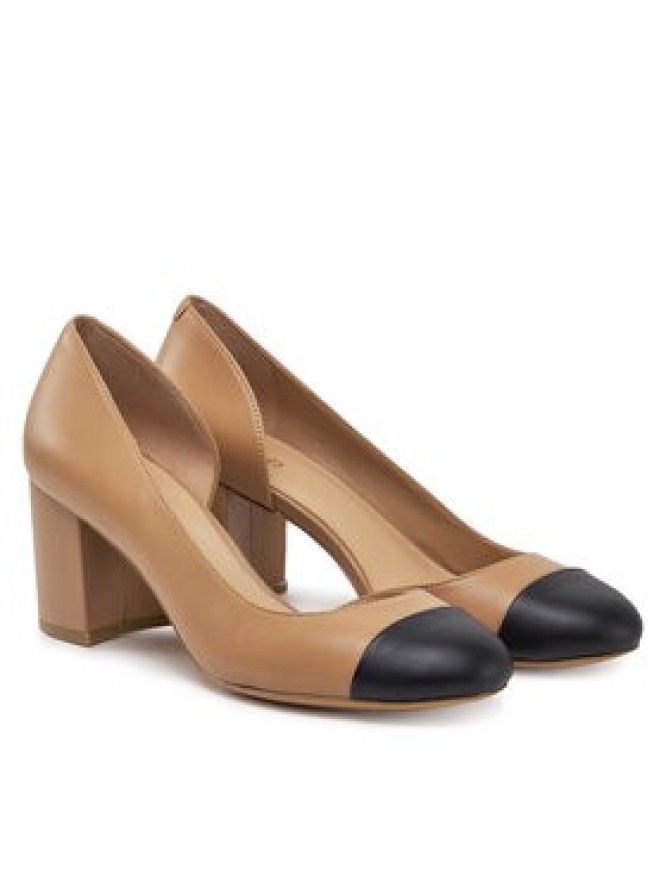 Geox Czółenka D Virnilisa 65 D55YYB 0TUBC C0015 Beżowy