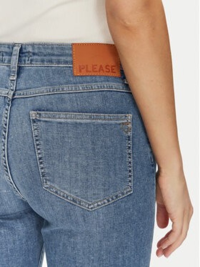 Please Jeansy P66MBQ2PFU Niebieski Regular Fit