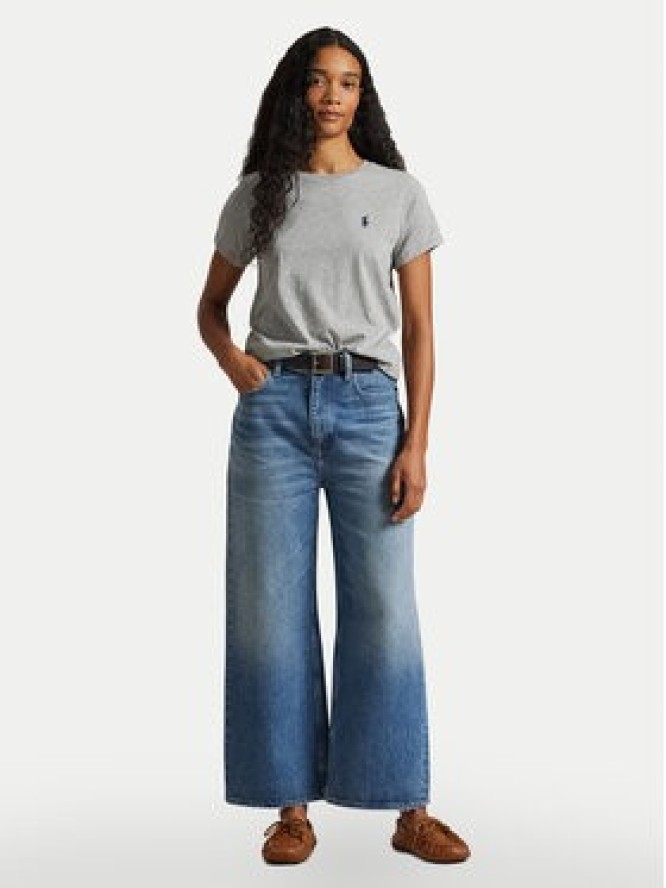 Polo Ralph Lauren T-Shirt 211898698008 Szary Regular Fit