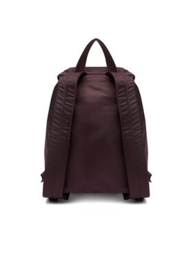 Calvin Klein Plecak Pocket Nylon Flap Backpack LV04F3133G Bordowy