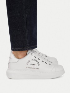 KARL LAGERFELD Sneakersy KL62539K Biały