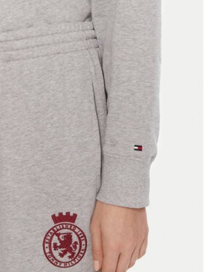 Tommy Hilfiger Bluza UW0UW06078 Szary Regular Fit