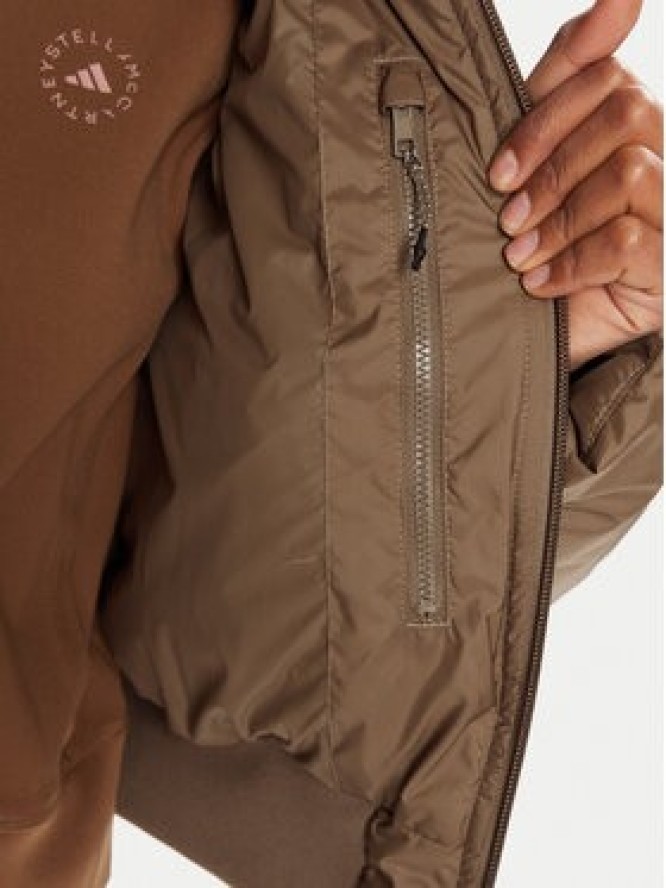 adidas by Stella McCartney Kurtka zimowa JM3652 Beżowy Loose Fit