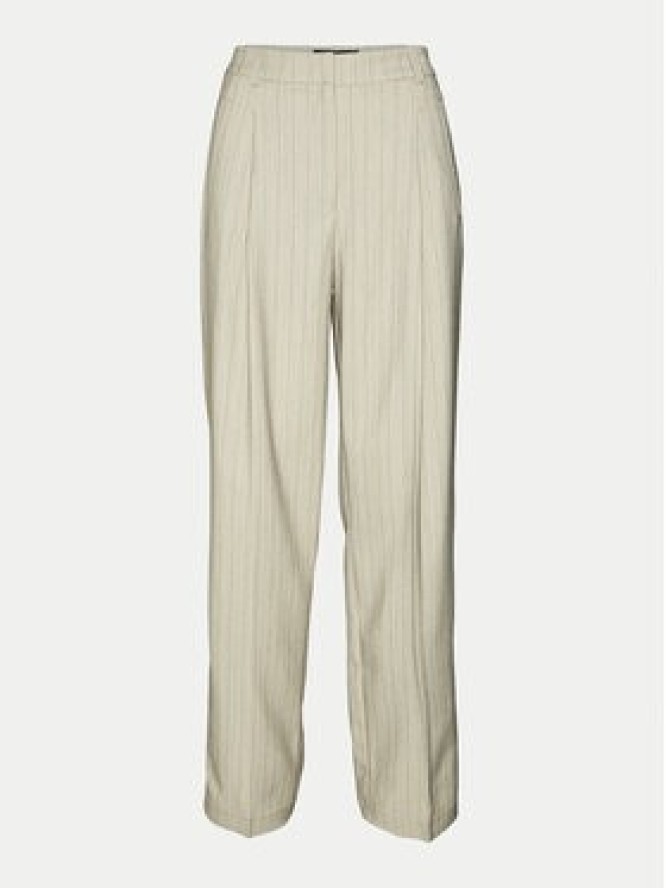 Vero Moda Spodnie materiałowe Meli 10319631 Beżowy Straight Fit