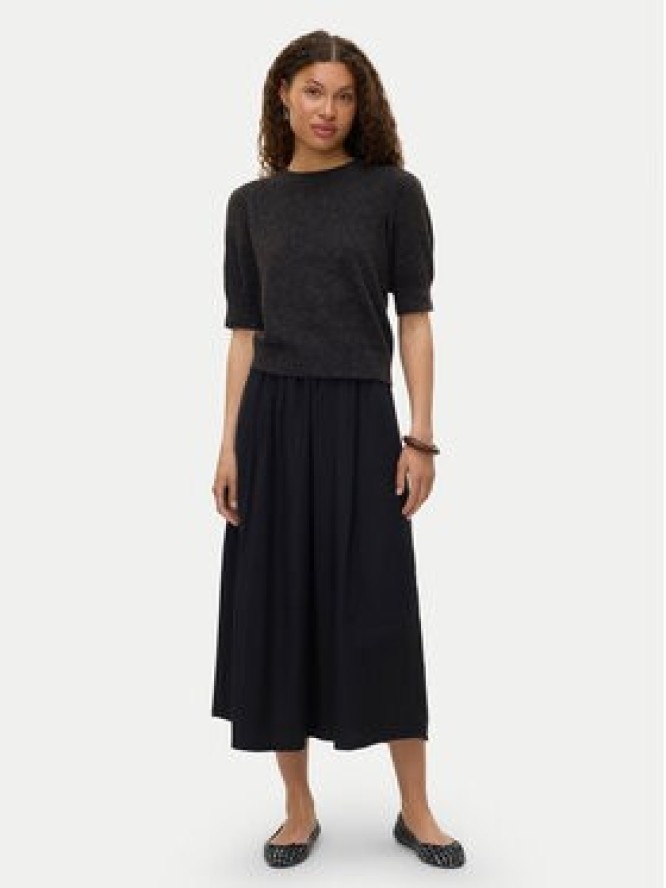 Vero Moda Sweter Doffy 10278313 Brązowy Regular Fit