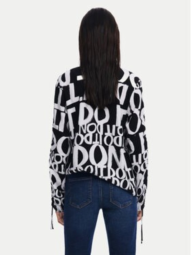 Desigual Bluzka 25SWBW04 Czarny Regular Fit