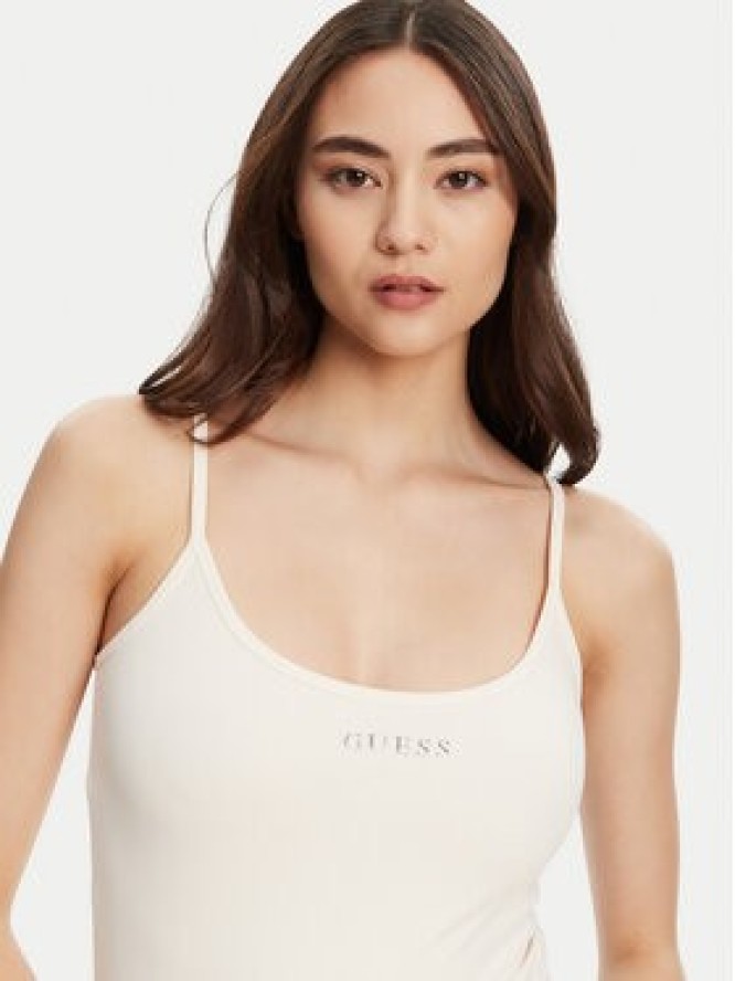 Guess Top V5RP09 KCD02 Écru Regular Fit