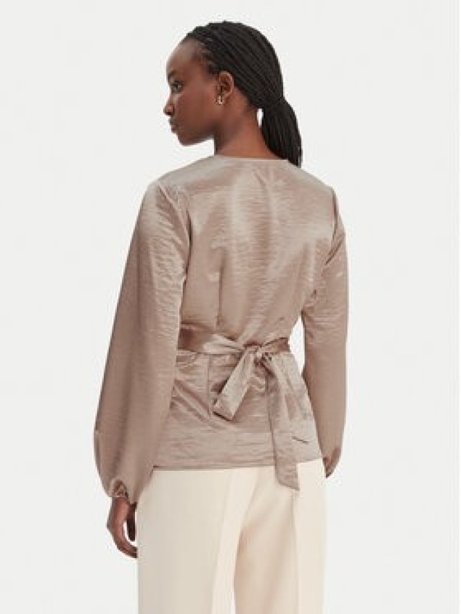 Guess Bluzka W6RH47 W2612 Beżowy Regular Fit